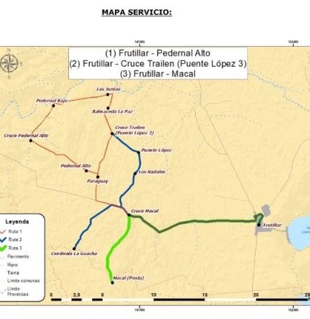 62 millones de pesos serán destinados para conectividad rural al transporte público de Frutillar