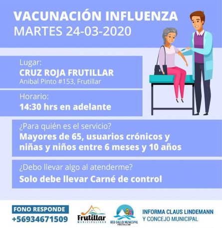 Vacunación 24 de marzo 2020