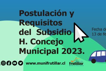 Subsidio H. Consejo Municipal 2023