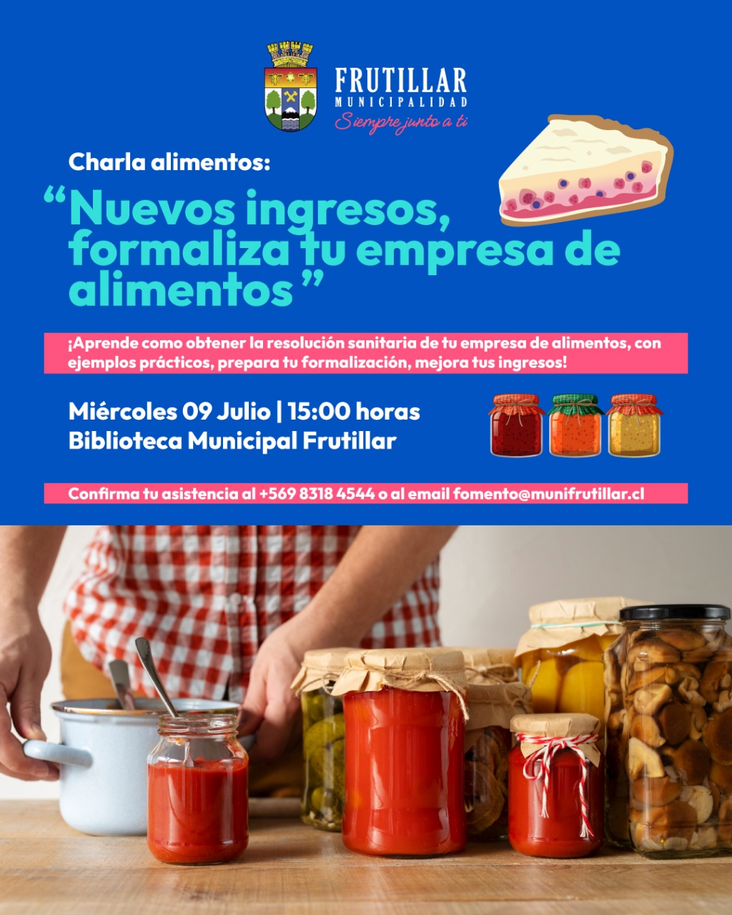 Invitan a emprendedores de alimentos a charla gratuita para formalizar ...